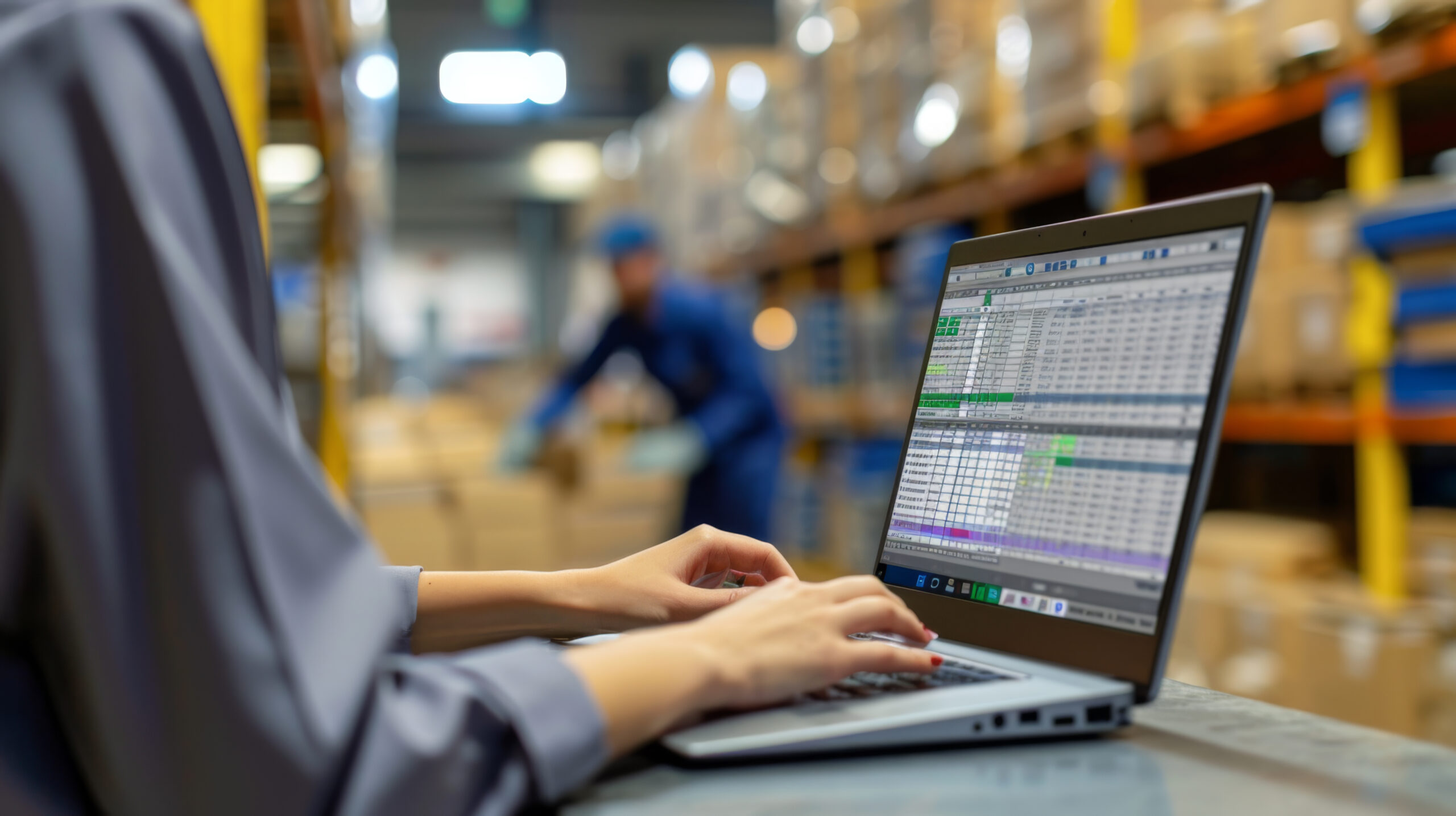 Gestión de inventarios digital y control de datos